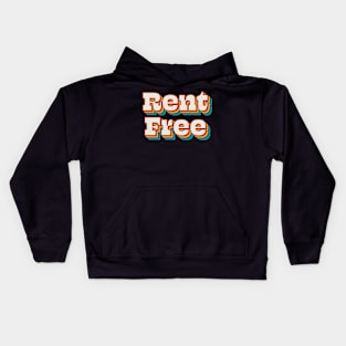 Rent Free Kids Hoodie